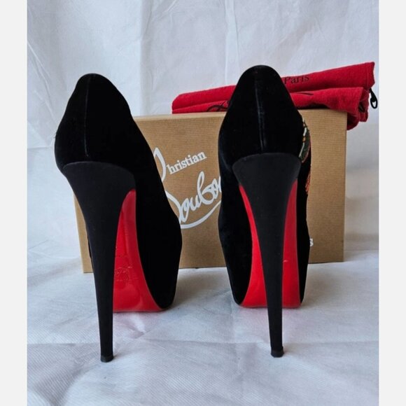 Christian Louboutin Dragon Heels- Designer Heels -Luxury Heels - Picture 4 of 5